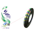 Strong Tensile Strength Hair Gold Line Corrugated Tear Tape